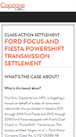 Mobile Screenshot of fordpowershiftlawsuit.com